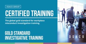 OSACO Certified Training